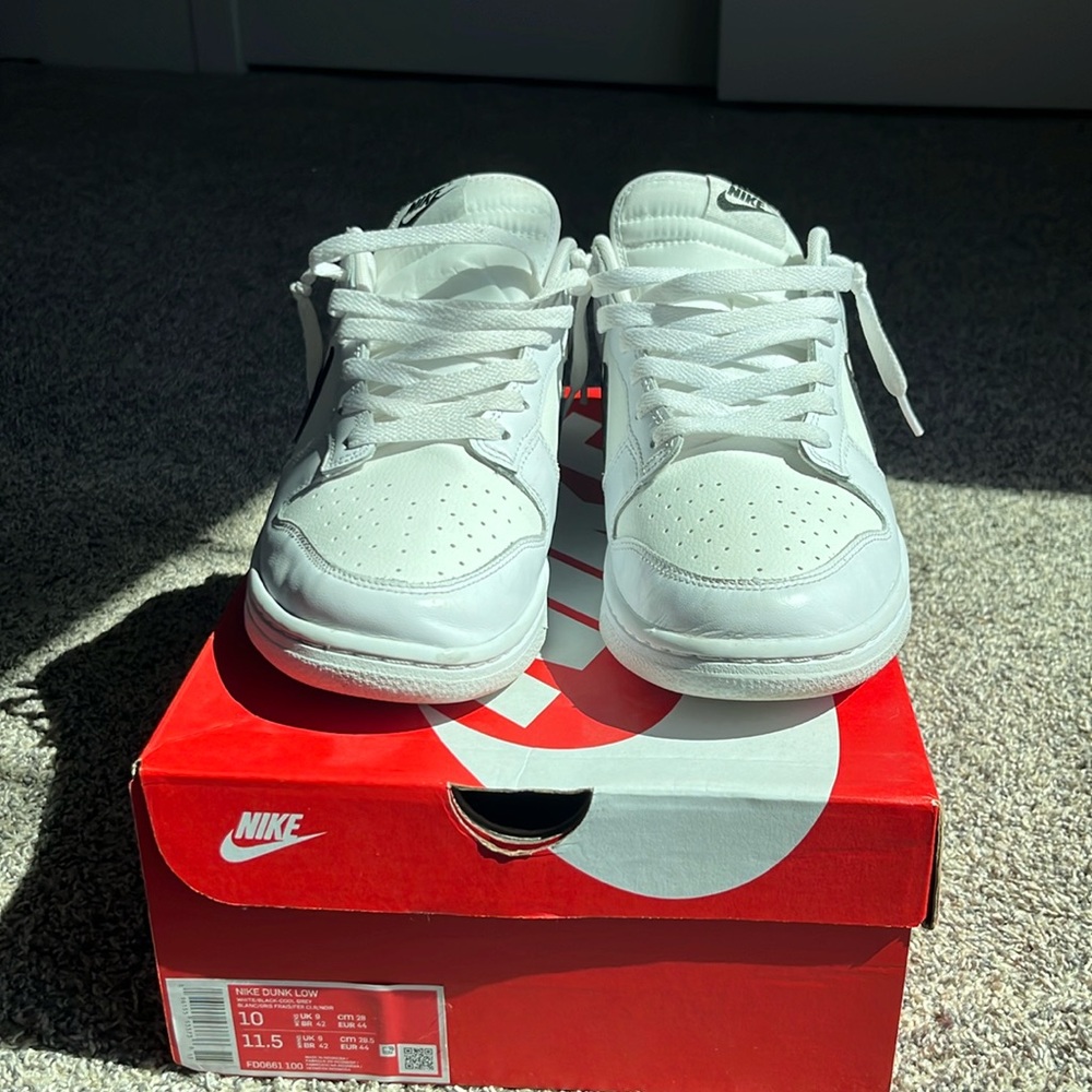 Nike dunk low reverse panda, 10, 9.5–10 condition